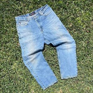 Men's Baggy Blue Jeans